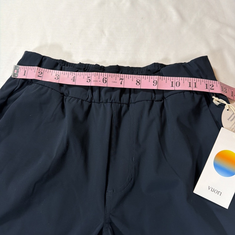 NWT Vuori Women's Miles Ankle Pant Blue XS Performance Stretch Travel Pants - Picture 4 of 9